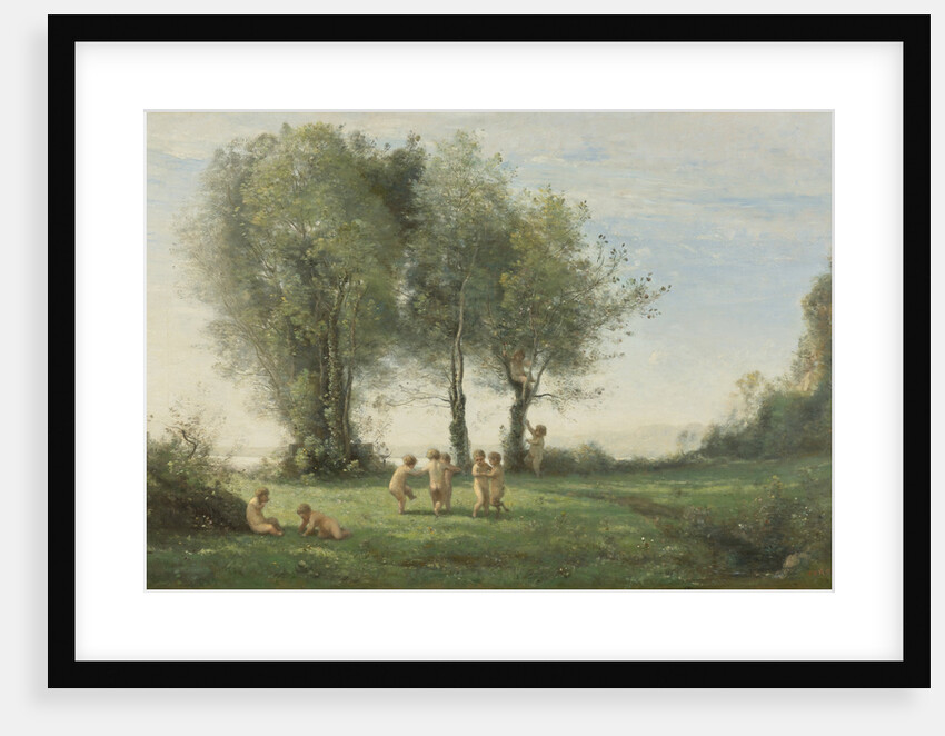 Round Dance Of Putti. Sunrise by Anonymous