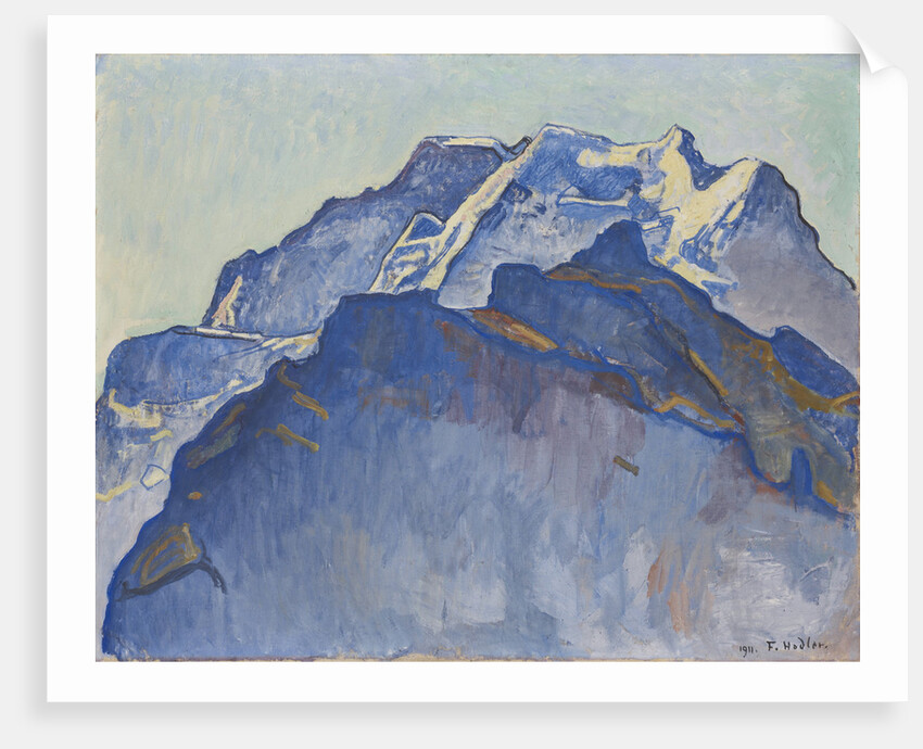 The Jungfrau, as Seen from Muerren by Anonymous