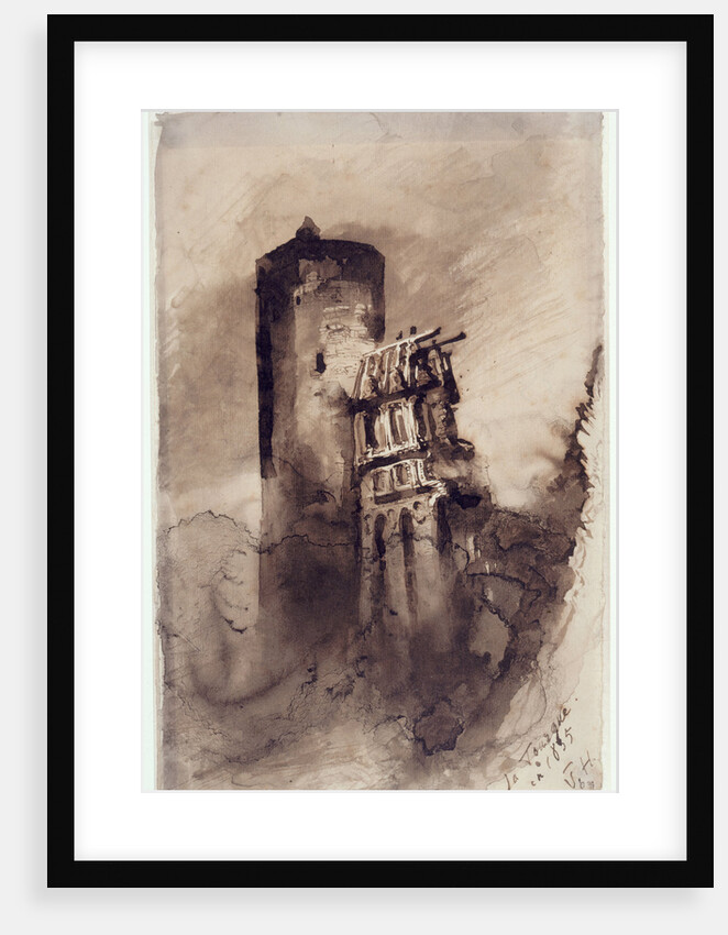 La Tourgue en 1835 by Anonymous