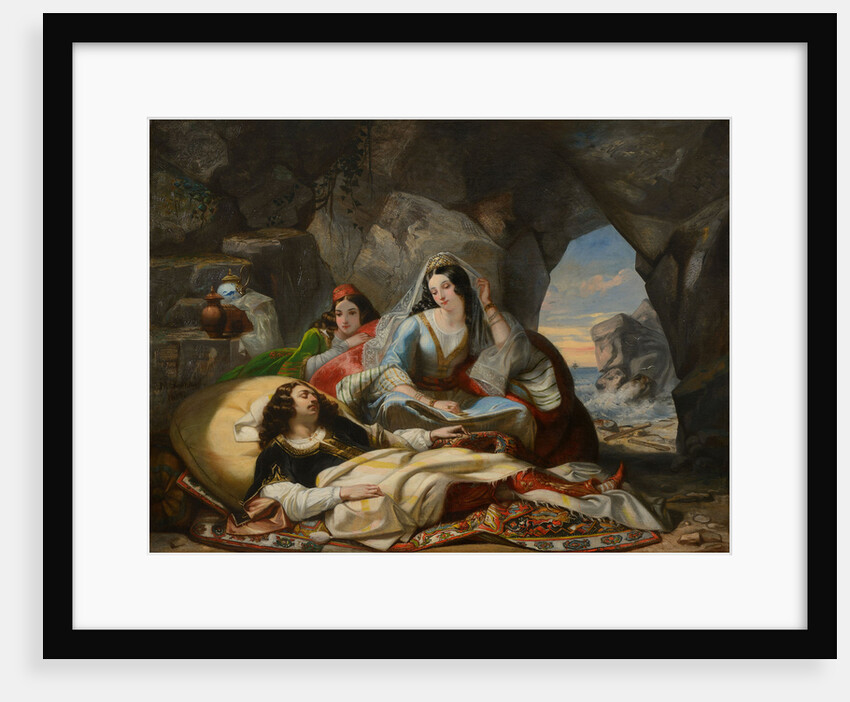 The Finding of Don Juan by Haidee by Anonymous