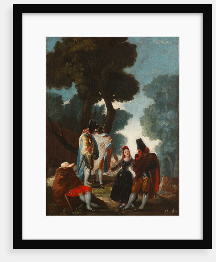 The Promenade in Andalusia by Anonymous