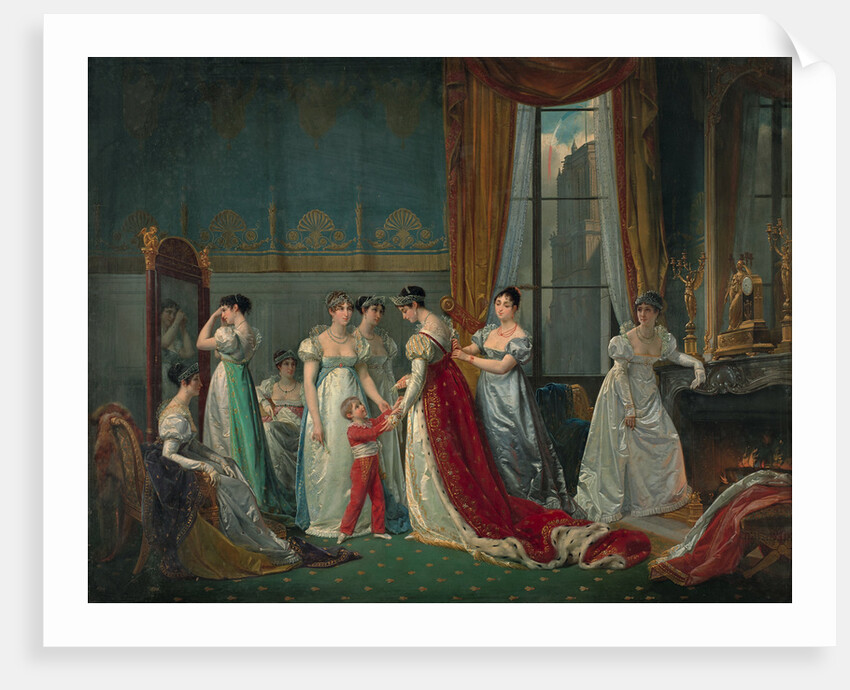 Preparation for the coronation by Anonymous