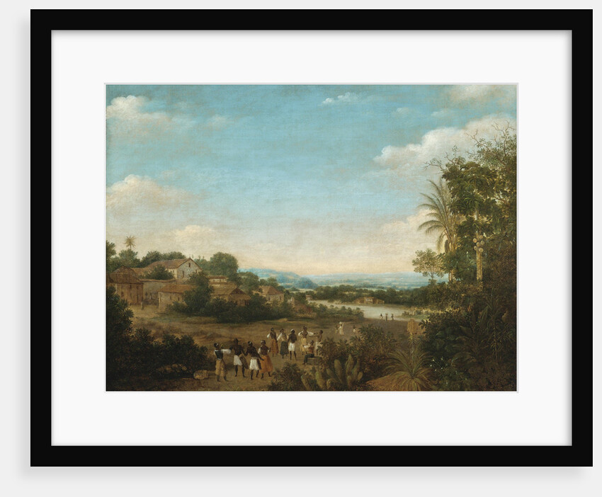 Riverside Village by Anonymous