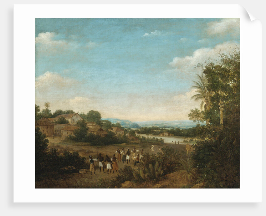 Riverside Village by Anonymous