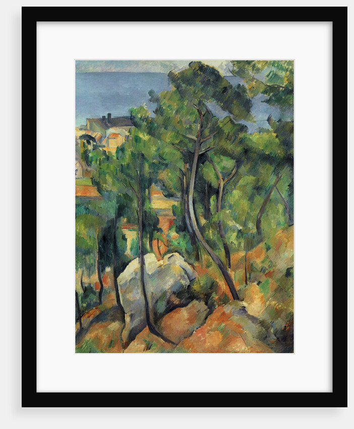 View of the Sea at LEstaque by Anonymous