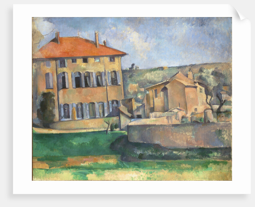 House and Farm at Jas de Bouffan by Anonymous