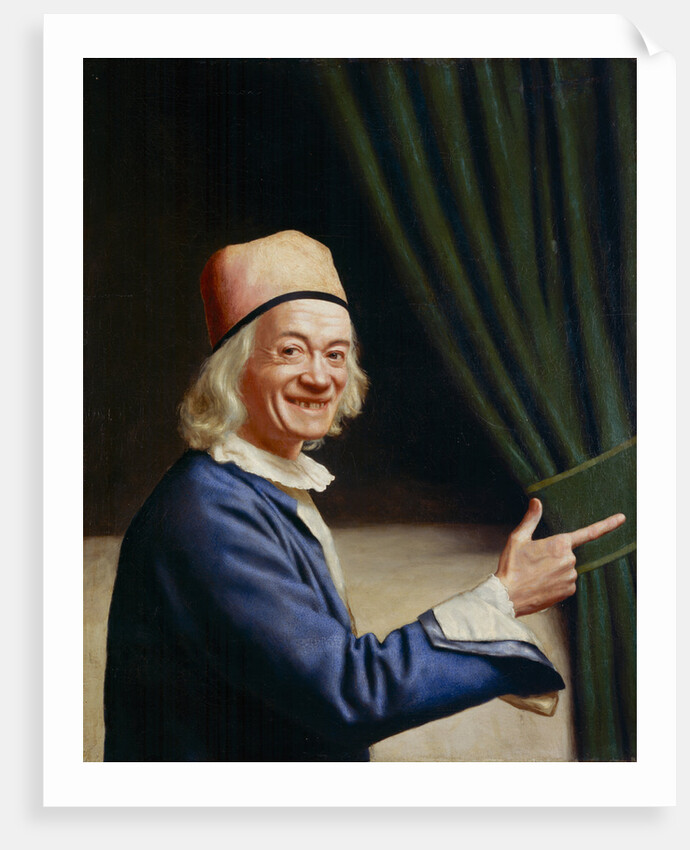 Self-Portrait Laughing by Anonymous