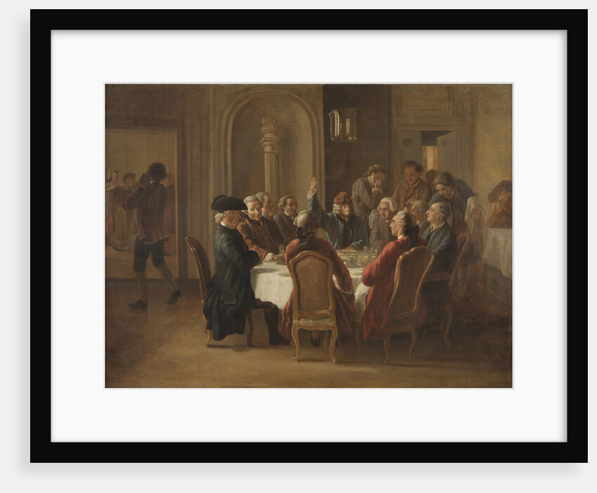 Souper des philosophes (La sainte cène du patriarche) by Anonymous