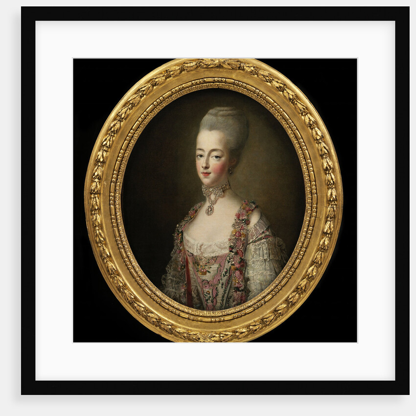 Portrait of Queen Marie Antoinette of France by Anonymous