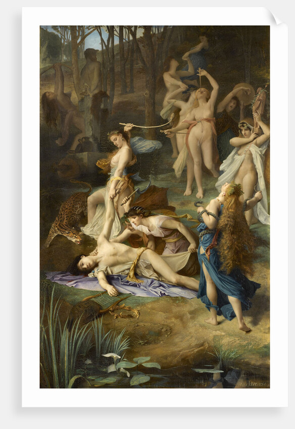 Death of Orpheus by Anonymous