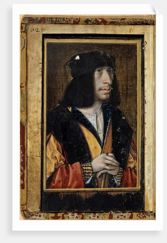 Portrait of Charles VIII of France by Anonymous