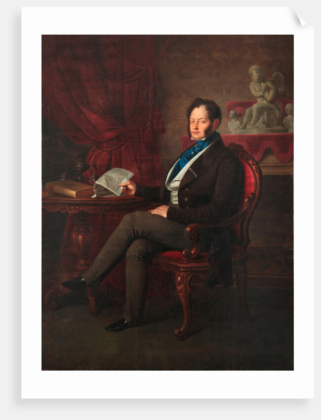 Portrait of the composer Michael Kleophas Oginski by Anonymous