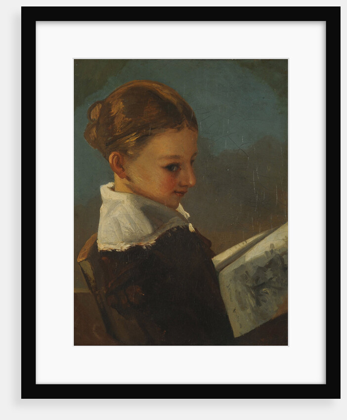 Julieta Courbet at ten years old by Anonymous