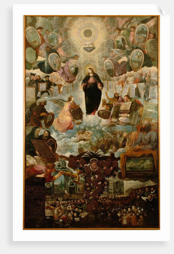 Allegory of the Immaculate Conception by Anonymous