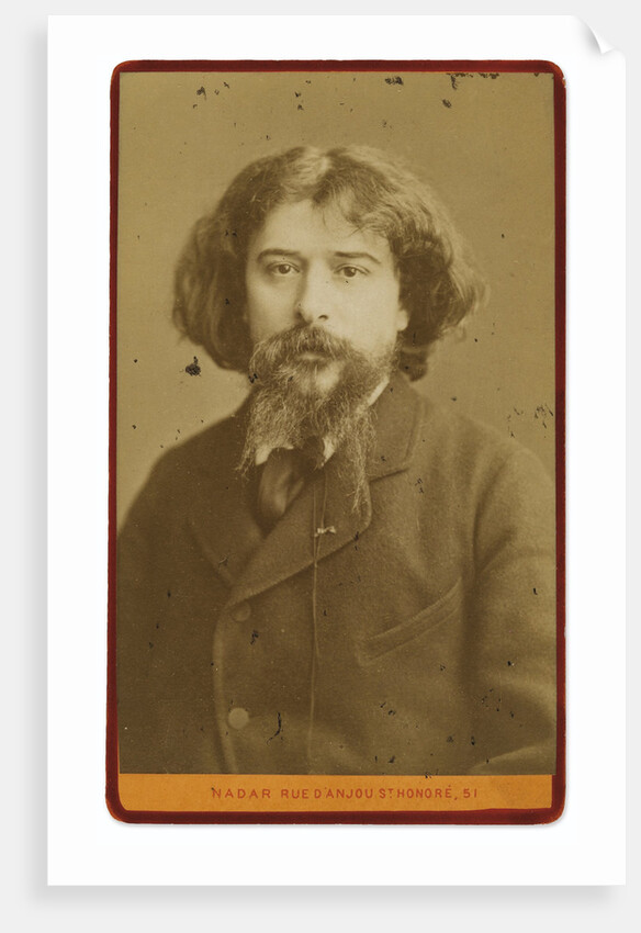 Portrait of the writer Alphonse Daudet by Anonymous