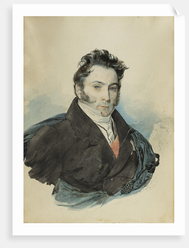 Portrait of Alexander Ivanovich Ribeaupierre by Anonymous