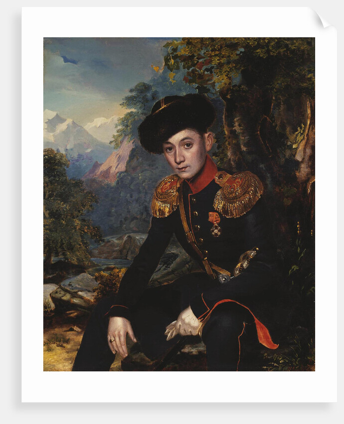 Portrait of Mikhail Leontievich Dubelt by Anonymous