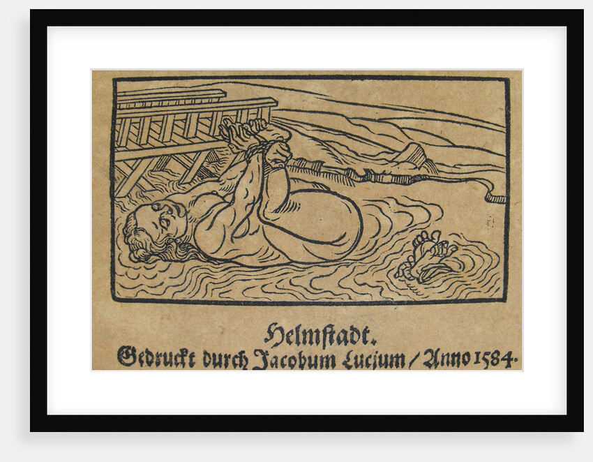 The cold-water ordeal for witches by Anonymous