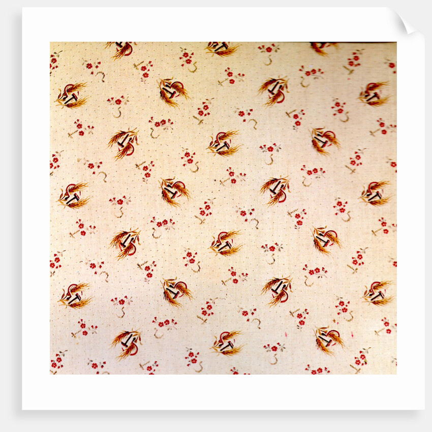 Cotton Print by Anonymous