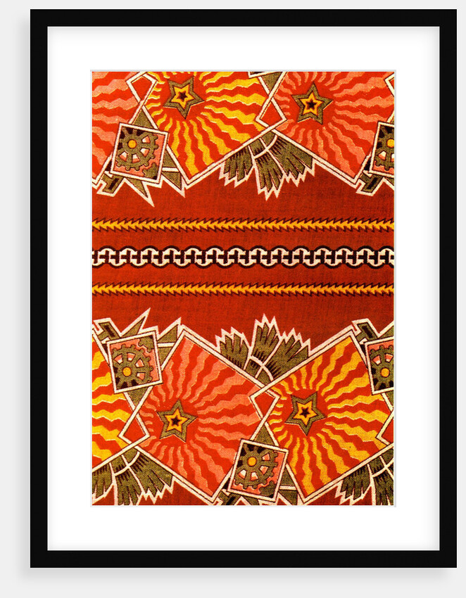 Cotton Print by Anonymous