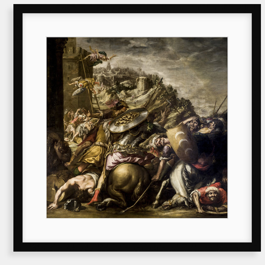 The defeat of the Saracens by Anonymous