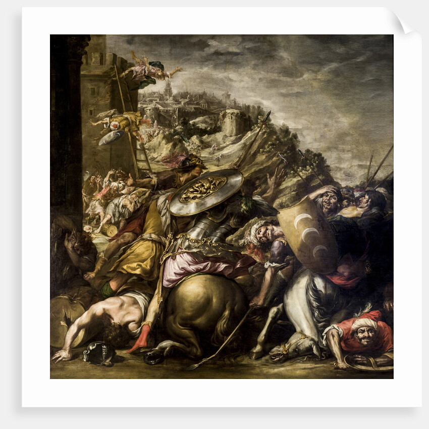 The defeat of the Saracens by Anonymous
