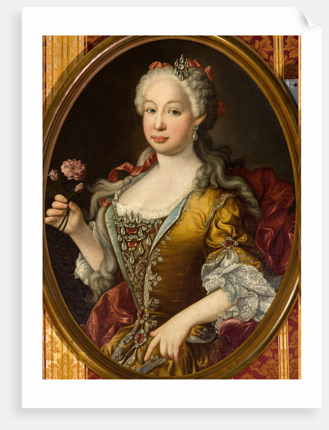 Portrait of Infanta Barbara of Portugal by Anonymous