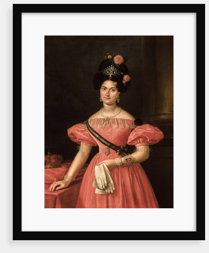Portrait of Maria Christina of the Two Sicilies by Anonymous