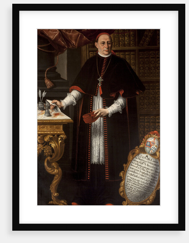 Portrait of cardinal Gaspar de Molina y Oviedo by Anonymous