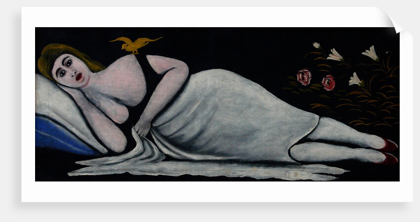 A Beauty from Ortachala (Diptych) by Anonymous