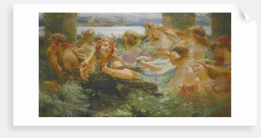 On the way to the festival by Anonymous