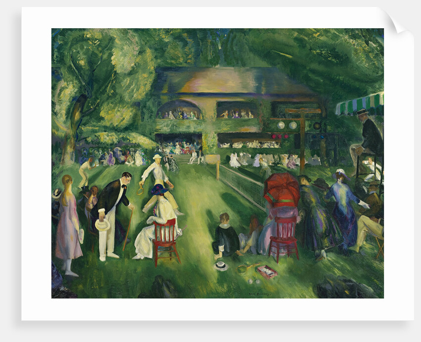 Tennis at Newport by Anonymous