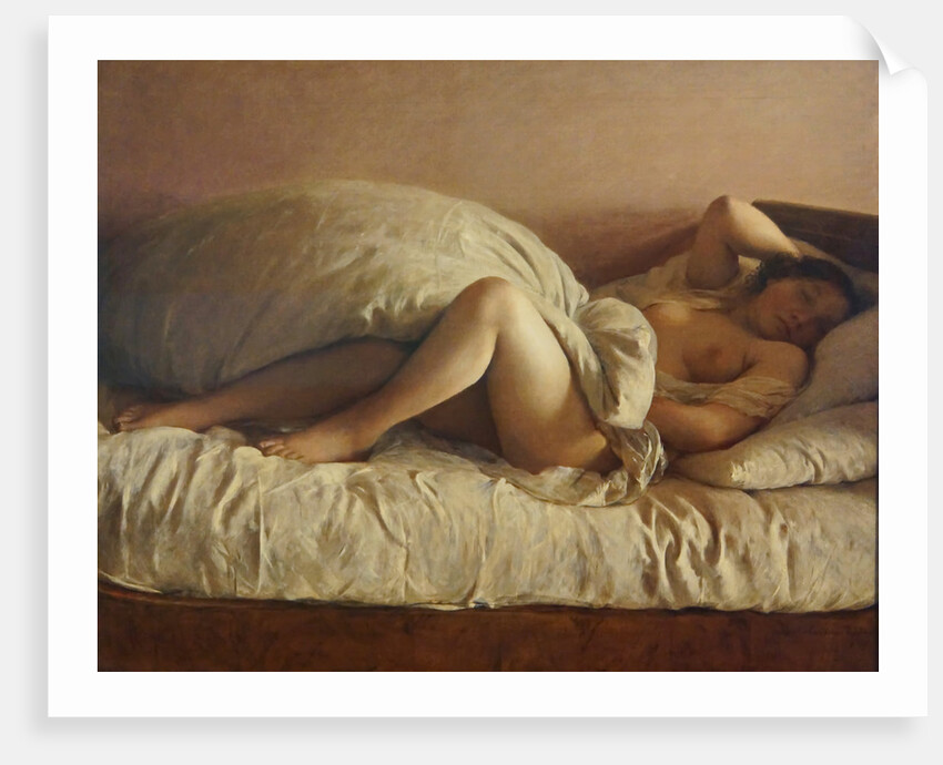 Slumbering Woman by Anonymous