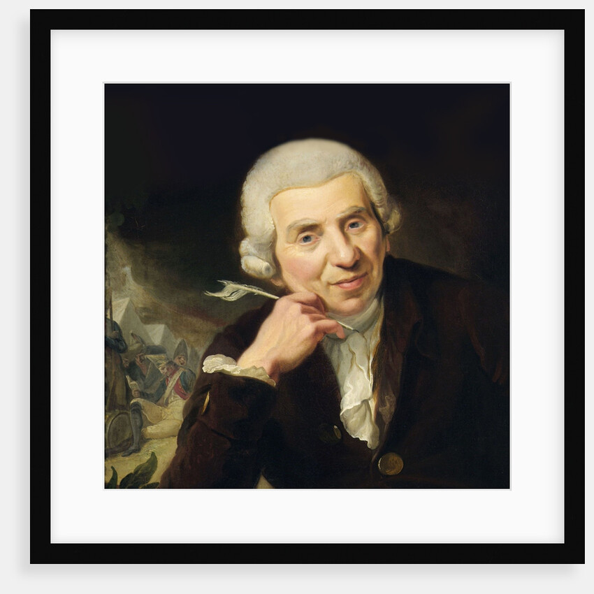 Portrait of Johann Wilhelm Ludwig Gleim by Anonymous