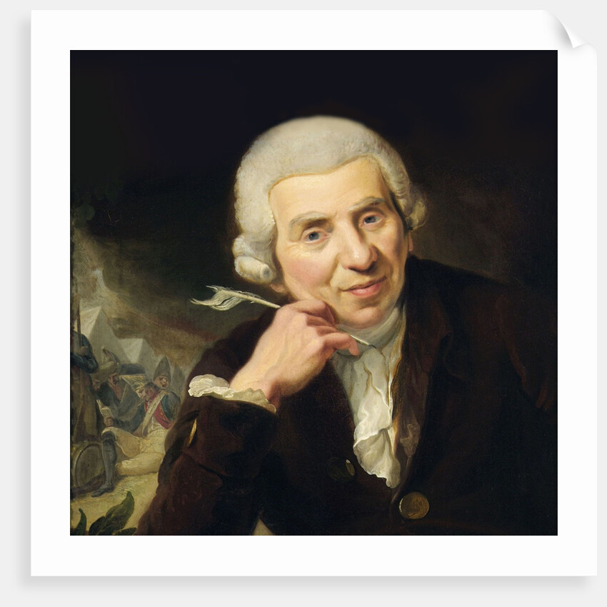 Portrait of Johann Wilhelm Ludwig Gleim by Anonymous