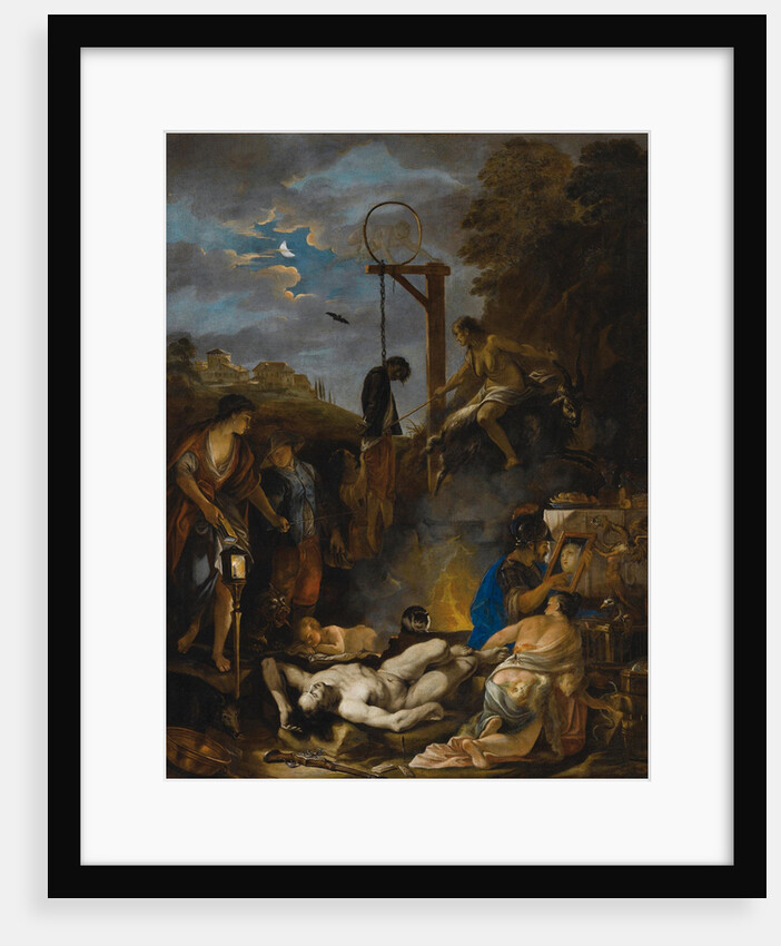 The Witches Sabbath by Moonlight by Anonymous
