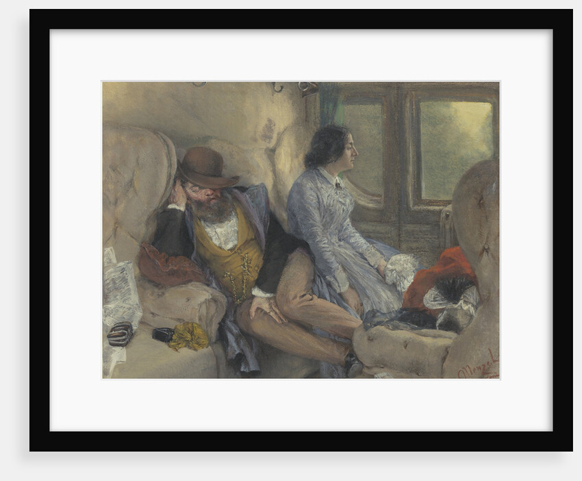 In A Railway Carriage (After A Nights Journey) by Anonymous