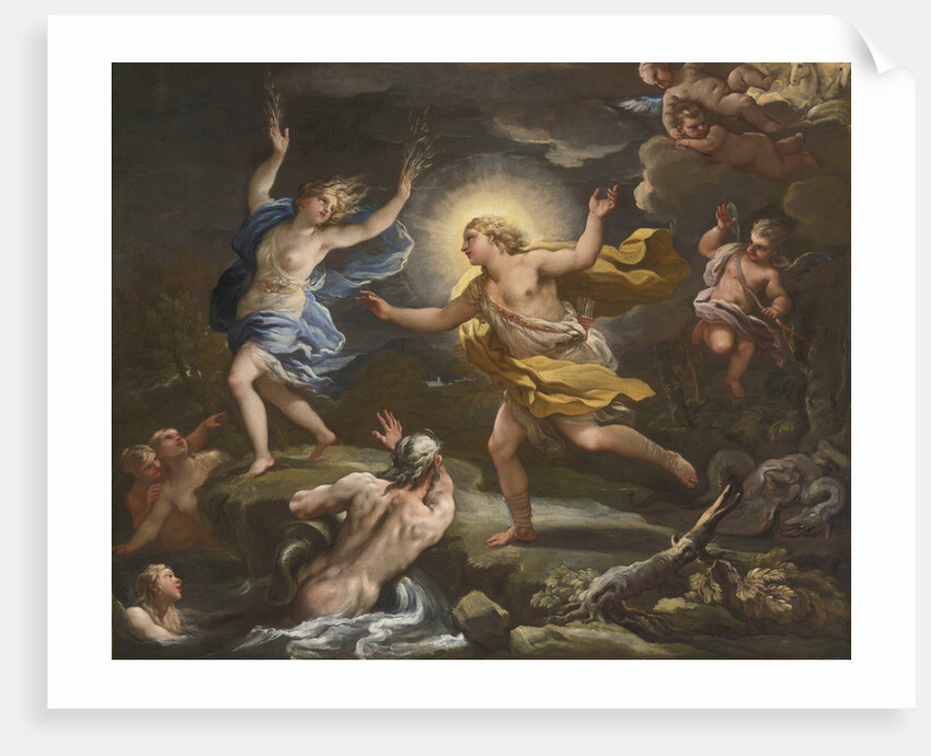 Apollo and Daphne by Anonymous