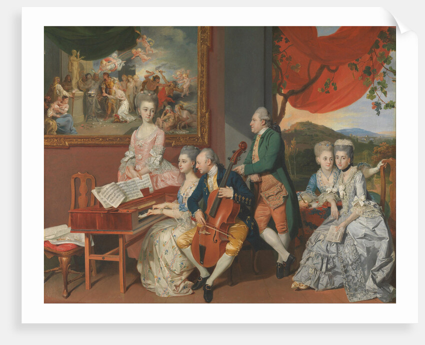 The Gore Family with George, Third Earl Cowper by Anonymous