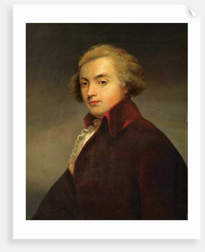 Portrait of the composer Wolfgang Amadeus Mozart by Anonymous