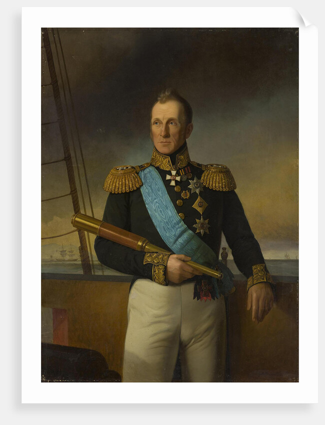 Portrait of Admiral Aleksey Samuilovich Greig by Anonymous