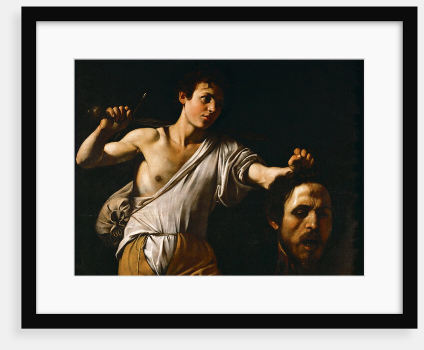 David with the Head of Goliath by Anonymous