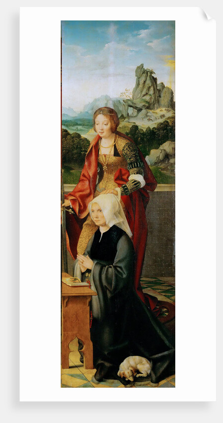 with Donor (Winged Altar, right panel) by Anonymous