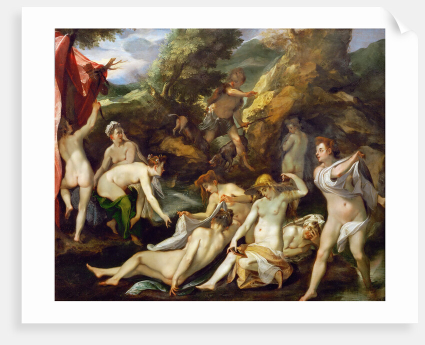 Diana and Actaeon by Anonymous