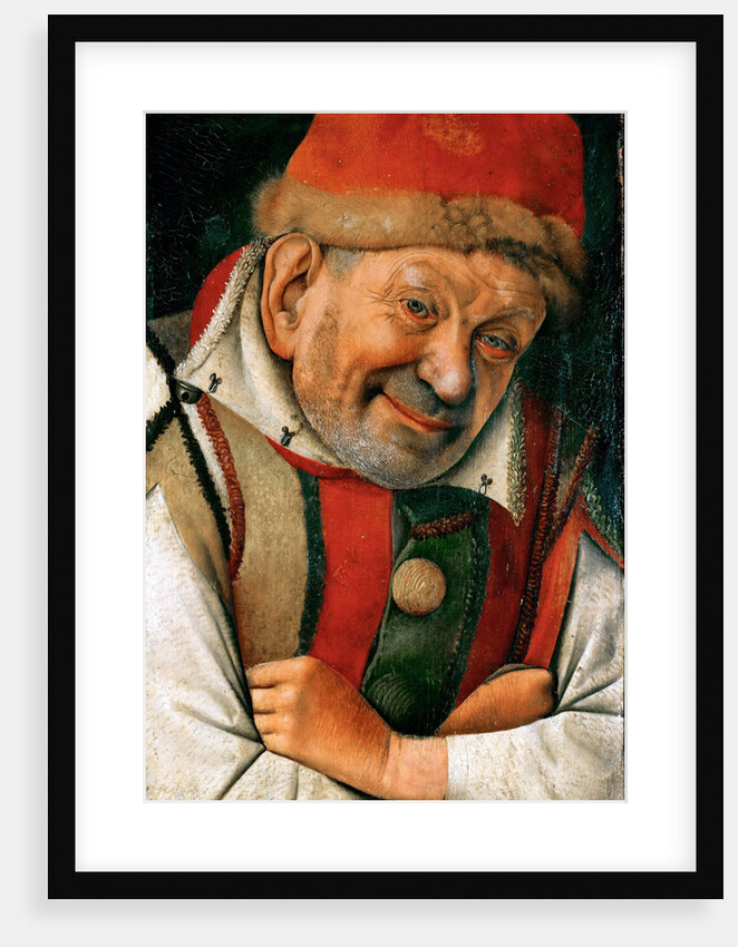 Portrait of the Ferrara Court Jester Gonella by Anonymous