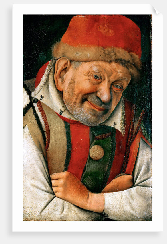 Portrait of the Ferrara Court Jester Gonella by Anonymous