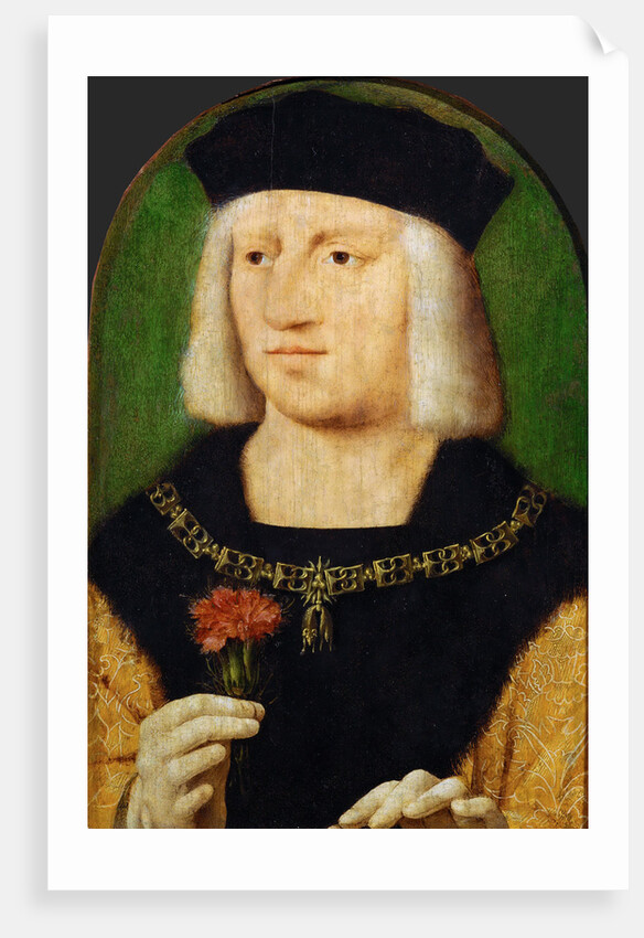 Portrait of Emperor Maximilian I by Anonymous