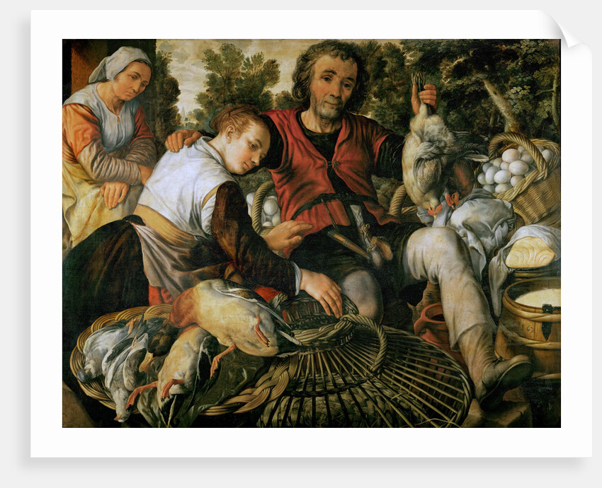 Market scene by Anonymous