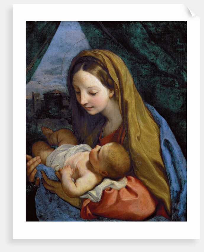 Virgin and Child by Anonymous