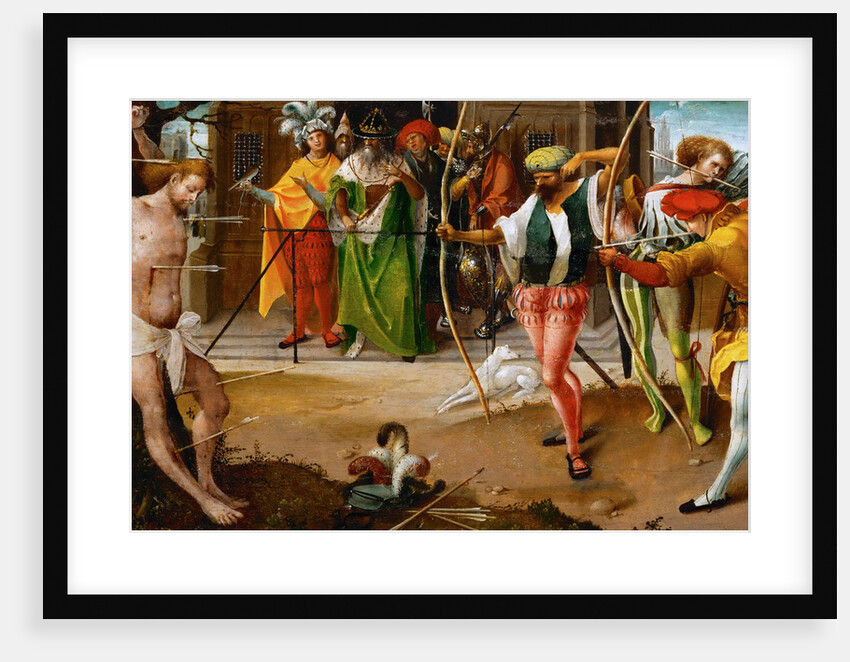 The Martyrdom of Saint Sebastian by Anonymous